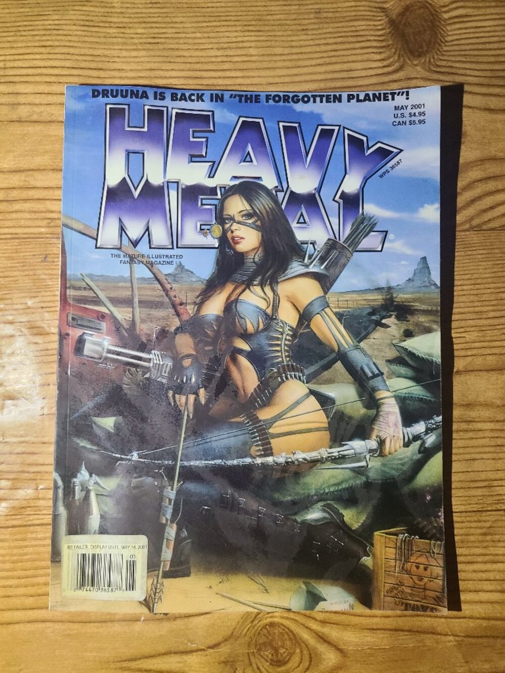 Heavy Metal May 2001 Magazine (AS IS)